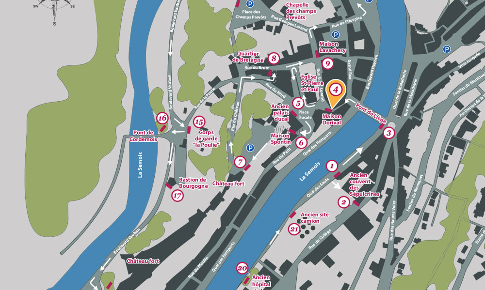 carte de la quatrième étape